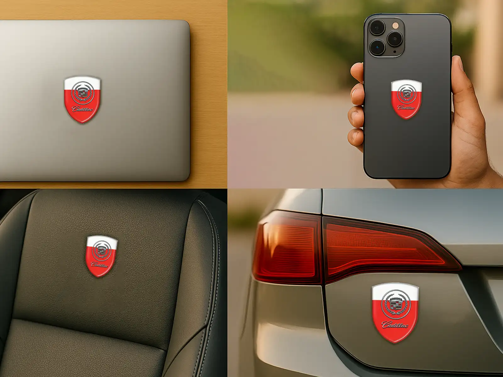 Cadillac Pegatinas Negocio Personalizadas Pro Máximo Estilo Z
